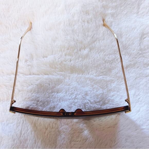 Ariel Brown Rectangle Full Frame Sunglasses - Picture 6 of 11